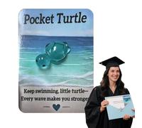 Générique Calming Novelty Toys | Little Love Card for Child | Small Turtle Hug Token Card For Students Adults Birthday Thanksgiving Christmas Child Preschoolers Boys