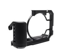 Génerique Camera Cage, Cage en Alliage d'aluminium Compatible avec Les appareils Photo Reflex numériques Canon EOS R50V, avec Griffe Porte-Accessoires et Cadre d'extension stabilisateur à vis 1/4".