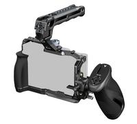 Génerique Camera Cage, Kit Cage Compatible avec Nikon ZR Advance, avec poignées supérieure et latérales. Accessoire Professionnel for Appareil Photo Compact.