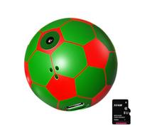 Générique caméra créative en Forme de Football, caméscope de Sport léger de 55 mm de diamètre pour l ' Enregistrement de Voyages et d ' événements, caméra Rechargeable USB C