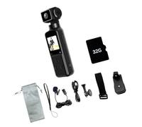 Générique Caméra d ' Action WiFi 5K, Objectif Rotatif à 270 °, légère et Portable pour l ' Enregistrement de Cyclisme, 128G / 64G / 32G, caméra de Sport WiFi en Option