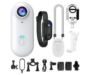 Générique Caméra Gosnap, Caméra Corporelle 1080p, De Sport Portable avec Clip Magnétique Et 360, Petite Caméras De Sport Étanche, Cameras avec Enregistrement Audio et vidéo, pour Le vélo, la Moto