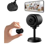 Générique Camera Interieur/Camera Surveillance WiFi Exterieure sans Fil HD 2K - 130° Mini Camera Espion sans Fil avec 5m Vision Nocturne, DéTection De Mouvement - en Temps RéEl, RéActif,300mAh, STK