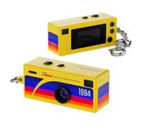 Générique Camera Keychain - 2.56 inches ABS Portable HD Recorder | Mini Pocket Camera Gadget | Photography Keychain Camerâ for Travel, Daily Vlog, Study, Camping, Birthday