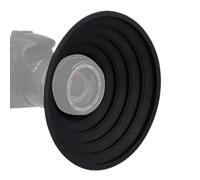 Générique Camera Lens Sun Shade, Anti Glare Lens Protector, 1.96x2.75 inches Reflection Resistant Coating, Easy to Install, Camera Lenses Cover for Dirt and Scratch Protection