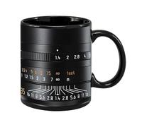 Générique Camera Mug, Coffee Cup, Water Tumbler, Souvenir Item, Lens Replicas, 350ml Capacity, Body, Rubber Base, Dishwasher Safe, Silicone Lid, Present Box for Photographers
