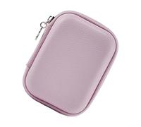 Générique Camera Storage Case, Waterproof Hard Shell Protection Bag, 3.54x4.72x1.57 inches PU Leather Eva, Shockproof, Travel Case for Cameras, Accessories, Men and Women, Black