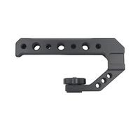 Génerique Camera Top Handle, Plate-Forme Universelle for Appareil Photo DSLR, poignée supérieure, 3 adaptateurs de Chaussures Chaudes Froides, Support for Moniteur, lumière LED, Microphone(Black)