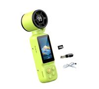 Générique Caméra Vlog avec Ventilateur intégré, Objectif Rotatif à 180 degrés et écran pour Clips vidéo Selfie, Usage Quotidien, préparation de Desserts, Fouet de Cuisine, mélangeur Portable