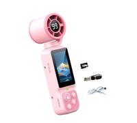 Générique Caméra Vlog avec Ventilateur intégré, Objectif Rotatif à 180 degrés et écran pour Clips vidéo Selfie, Usage Quotidien, préparation de Desserts, Fouet de Cuisine, mélangeur Portable