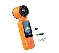 Générique Caméra Vlog avec Ventilateur intégré, Objectif Rotatif à 180 degrés et écran pour Clips vidéo Selfie, Usage Quotidien, préparation de Desserts, Fouet de Cuisine, mélangeur Portable