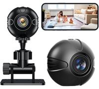 Générique Caméraespion WiFi,caméra HD 1080p,Mini caméra WiFi intérieure extérieure de Surveillance Claire,Mini cachée,Micro caméraespion Distance détecteur furtif128