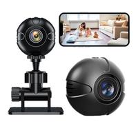 Générique Caméraespion WiFi,caméra HD 1080p,Mini caméra WiFi intérieure extérieure de Surveillance Claire,Mini cachée,Micro caméraespion Distance détecteur furtif