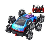 Générique Camion Télécommandé,8 Roues Jouet Télécommandé - Camion Benne Dérive Jouet - pour Filles Garçons Maison École Intérieur Extérieur Anniversaire Fête