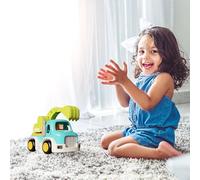 Générique Camions De Construction | Jouets De Construction Éducatifs pour avec Pelleteuse Et Camion | Voiture à Tirer Arrière - pour Garçons Et Filles Tout-Petits Cadeau D Anniversaire