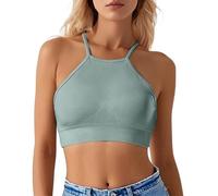 Générique Camisole Pour Femme Avec Soutien Débardeur Ensemble Chic Et Elegant Tenue Sport Lavable En Machine Top Blanc Croc Gorge Intégré Taille De Bureau Discrète Femmes D'été Débardeurs Debardeur