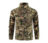 Générique Camouflage Chasse Tactiques Softshell Chaude Militaire Tactique Harrington Chasse Polaire Homme Hiver Chaud Treillis Chantier Camouflage Ski Hiver Parka XXL