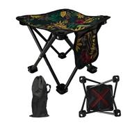 Générique Camping Chair, Foldable Chair, Heavy Duty Portable Camp Stool, Storage Bag, Compact Comfortable Seating for Travel, Beach, Fishing, Hiking, Sports, Picnic, Backyard, Road Trips