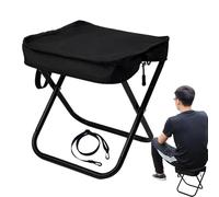 Générique Camping Chair, Heavy Duty Beach Seat, Lightweight Portable with Strap Navy Design, for Backpacking BBQ, Travel Accessories, Outdoor Seating, Picnic Patio, Beach Lounging, Festivals