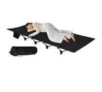 Générique Camping Cot, Portable Bed for Adults, Weight-Bearing Travel Cot for Hiking, Hunting, RV Beach Outings, Guest Sleeping, Outdoor Camping Bed Men Women More