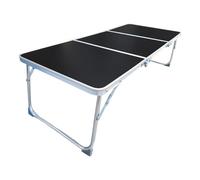 Générique Camping Folding Table, Aluminum Alloy Portable Desk with Handles, 36.02x15.94x10.63 inches Outdoor Accessory for Lawn, Park, Patio, Cooking, Home, Beach, Garden, Travel, Dining