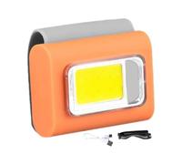 Générique Camping Hat Clip Light - Rechargeable Forehead Headlamp Torch, 800 Bright Beam Waterproof Build, Magnetic Portable Design, Compact Outdoor Flashlight for Hunting, Cycling and Repair Work