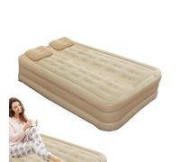 Générique Camping Inflating Mattress Bed Twin Built-in Pump,Foldable Inflating Floor Sleeping Pad for Camping Home Guest