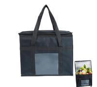 Générique Camping Insulated Bag, 42l Portable Foldable Cooler, Waterproof Oxford Cloth Food & Drink Container, Reusable Grocery Case, Ideal for Work, Outdoor Activities, Beach