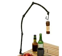 Générique Camping Lanterns Stand | Foldable Outdoor Camp Supplies | Tabletop LED Lantern Pole | for Travelers Fishermen Hikers Tailgate Parties Campsite Backpacking Picnic Backyard Tent BBQ