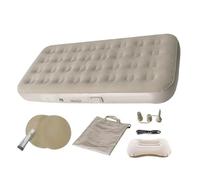 Générique Camping Mattress Pad, Foldable Inflatable Camp Mat with Built-in Electric Pump, 190x100x25cm, Travel Supplies for Backpacking, Hiking, Picnic, Flocking PVC Fabric