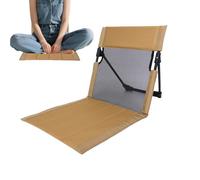 Générique Camping Seat - Outdoor Folding Chair for Relaxation | Steel Frame with Fabric Panel, Portable Structure Design, Easy Carry Use for Beach Lawn Garden Patio Park Trip