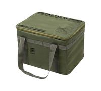 Générique Camping Storage Bag, Insulated Bag, 10.24x14.96x11.81inch, Cookware Organizer, Heat-Resistant and Large Capacity Pouch, Ideal for Hiking, Beach, Tents, Traveling, Khaki/Green/Black