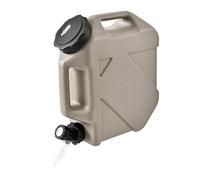 Générique Camping Water Container, Spigot Drinking Jug, Leakproof Outdoor Bucket 10l Capacity Dispenser, Drink Waters Tank for Picnic, Hiking, Sports, Travel, Campsite, Color Black Or Khaki