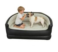 Générique Canapé Gonflable - Fauteuil Lounge Pliable et Confortable | Canapé Gonflable Convertible en Lit,pour Intérieur Extérieur Jardin Terrasse Voyage Adulte Enfant Famille
