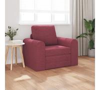Générique Canapé Lit au Sol 2-en-1 Rouge Bourgogne 98x71x83 cm Tissu,Canapés,17KG-4106658