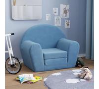 Générique Canapé-lit pour Enfants Bleu Peluche Douce,Meubles,Mobilier pour bébés & Tout-Petits,Bleu,2 KG,356996