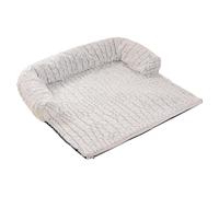 Générique Canapé pour Chien - 80x75cm Molleton Coton PP | Lit Divan Antidérapant Lavable - Protection De Meubles | Bord Rehaussé Chambre Salon Balcon Appartement