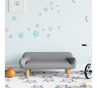 Générique Canapé pour Enfants Gris Clair 70x40x24 cm Tissu,Mobilier pour bébés & Tout-Petits,4.7KG-3196344