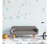 Générique Canapé pour Enfants Taupe 70x40x24 cm Tissu,Mobilier pour bébés & Tout-Petits,4.7KG-3196347