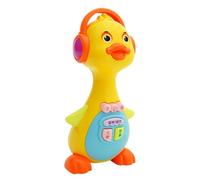 Générique Canard Chantant Bébé - Apprentissage de la Position Assise avec Lumières | Animal Électrique Chantant et Dansant - pour Maison Jardin Voyage Fille Enfant 6 à 18 Mois