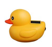 Générique Canard Flottant Solaire Jaune - Lumière LED Solaire Colorée, Flottant Durable et Fun, Style | Canard pour Piscine, Terrasse, Soirée, Bain, Décoration Extérieure, Ambiance Festive, AC