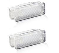 Générique Canbus LED Éclairage Intérieur Pour Citroen Peugeot, Ampoule Blanche Coffre/Pieds C2 C3 C4 C5 C6 C8 DS3 Peugeot 1007 207 306 308 5008 607 RCZ (2pcs)