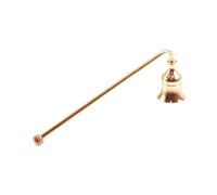 Générique Candle Extinguisher Snuffer - Iron Aluminum Metal | Wick Bell Design Candle Snuffer Tool, Flame Put Out Extinguisher | Safe Candles Accessory for Home Bath Birthday Housewarming Use