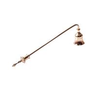 Générique Candle Extinguisher Snuffer - Iron Aluminum | Metal Wick Extinguisher | Bell Design Candle Put Out Tool | for Home Birthday Bath House Housewarming Putting Out Wick Flame Safely
