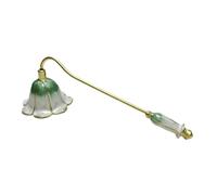 Générique Candle Snuffer - Long Handle Wick Extinguisher | Decorative Metal Flame Dousing Tool, Candle Put Out Tool for Home Bedroom Christmas Living Room Party Decor