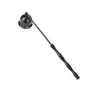 Générique Candle Snuffer - Stainless Steel Flame Extinguisher | 50g Bell Shaped Long Handle Tool with Electroplating Process, Compact Safety Accessory with Easy Use Functions, Candle Put Out Tool