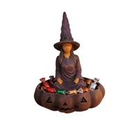 Générique Candy Bowl Halloween Witch Pumpkin Seasonal Tabletop Decor