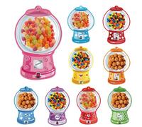 Générique Candy Cards Gift Set, DIY Treat Holders for Classroom Exchange, 36/18 PCS with Plastic Domes, Bubble Gum Machine Design, DIY Fun (36PC)