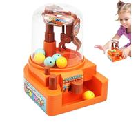 Générique Candy Claw Machine, Mini Arcade Vending Game, Interactive Prize Grabber, Fun Toy Dispenser for Kids Party Gift, Home Birthday Kindergarten, 5.12x4.69x3.86 inches Red 1PC