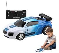 Générique Canettes Voiture de Course,Voiture RC | télécommandée pour avec barrages Routiers - télécommandée Amusante, Petite Voiture RC pour Anniversaire, Noël, Nouvel an